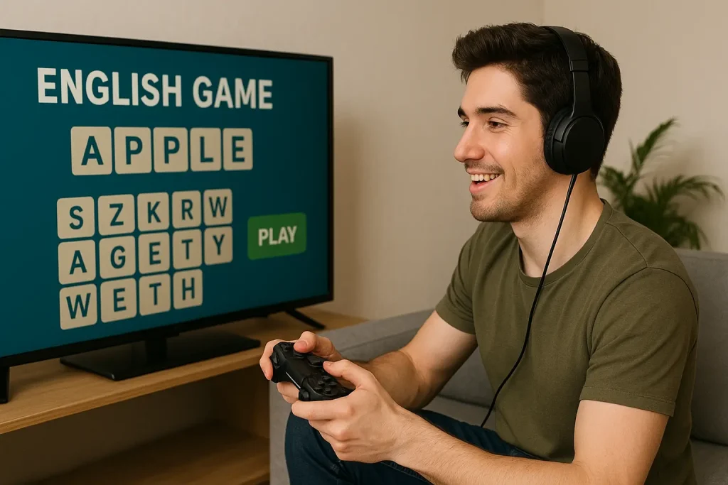 یادگیری زبان انگلیسی از طریق بازی