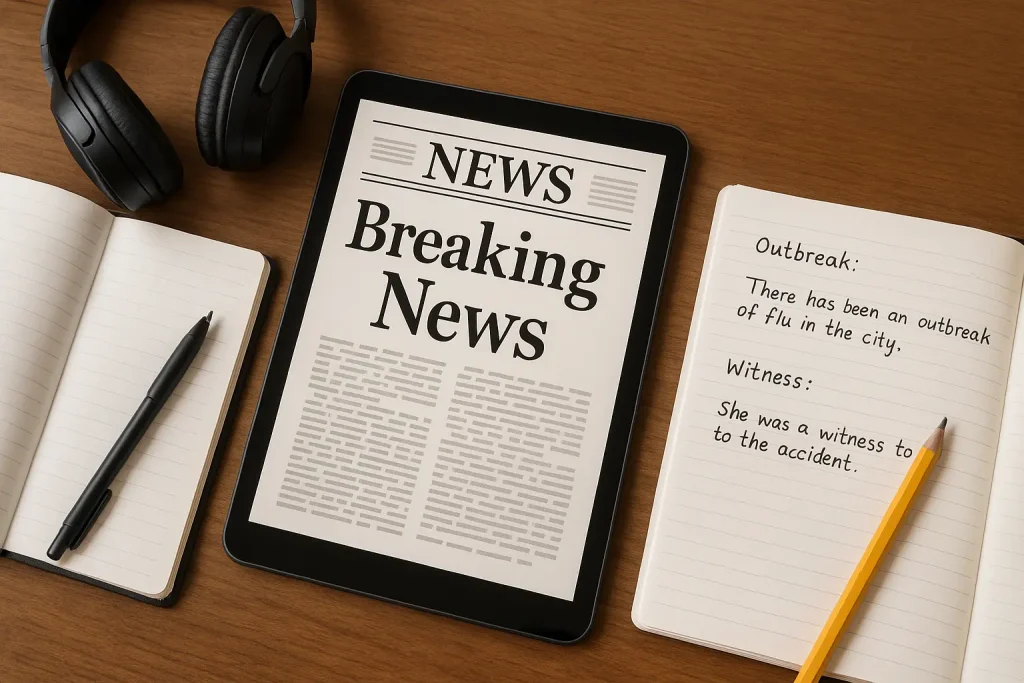 learning english with news