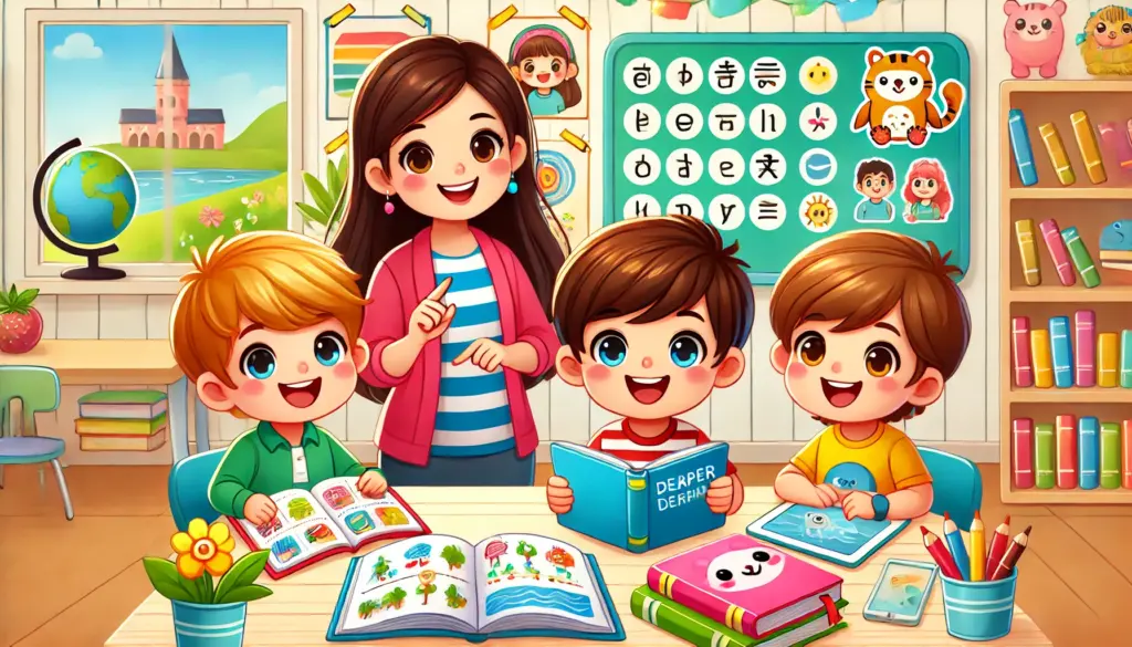 آموزش زبان به کودکان