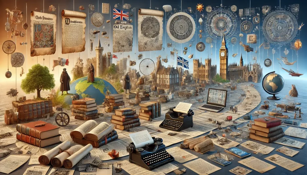 تاریخچه زبان انگلیسی ؛ از باستان