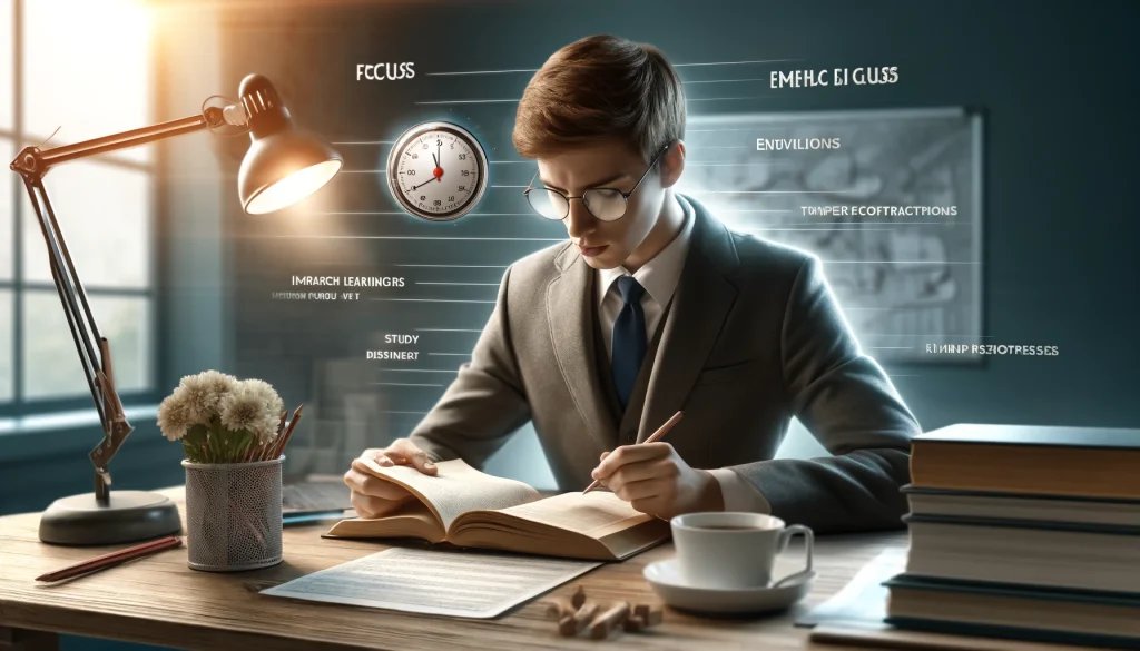 راه‌ های افزایش تمرکز هنگام مطالعه زبان انگلیسی