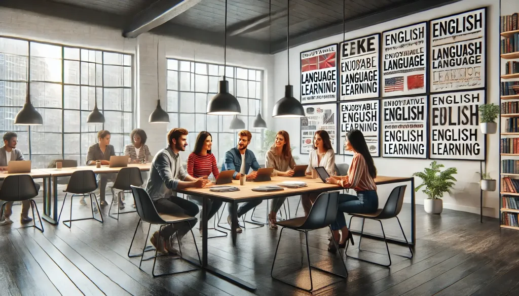 یادگیری لذت‌ بخش زبان انگلیسی بدون خستگی