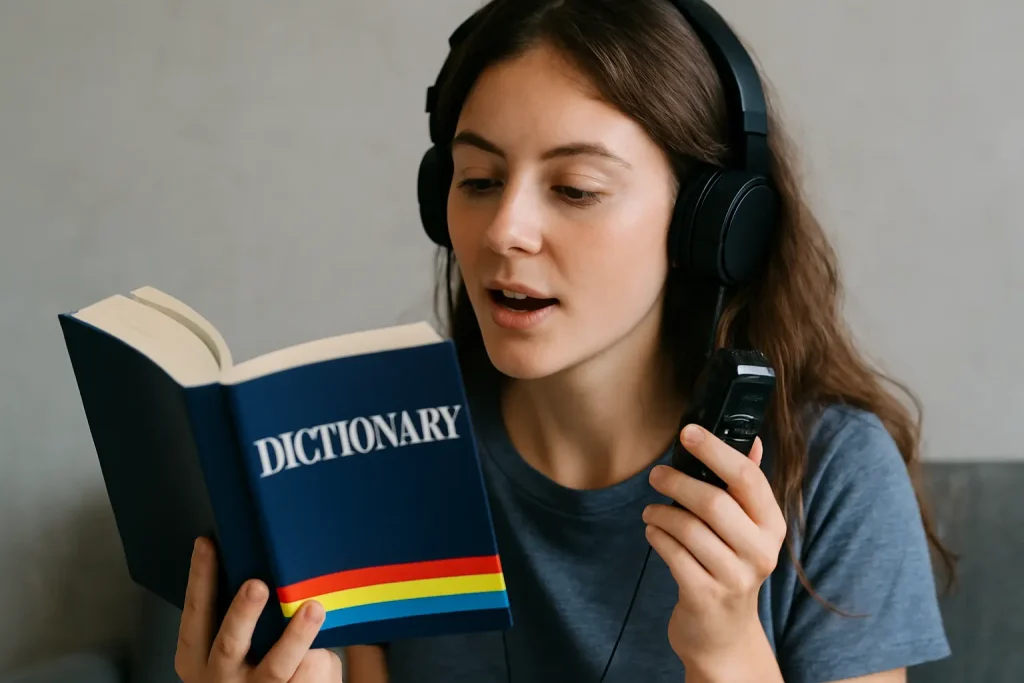 نحوه استفاده درست از دیکشنری در زبان انگلیسی