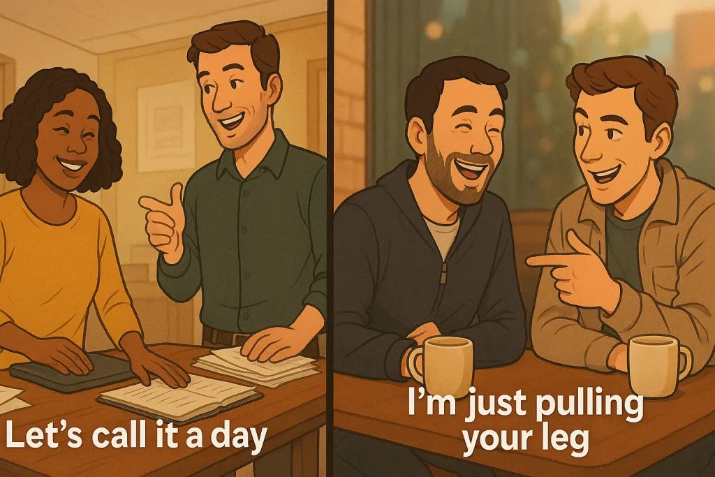 اصطلاحات ضروری انگلیسی روزمره