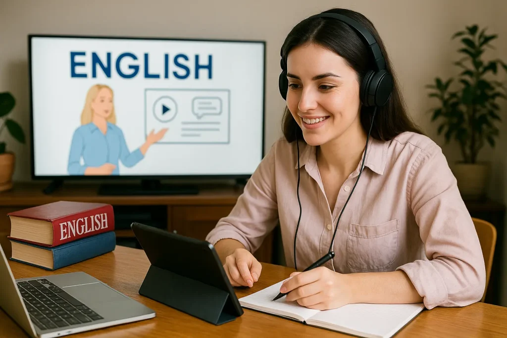 کاربرد ویدئو و پادکست در یادگیری مجازی زبان انگلیسی