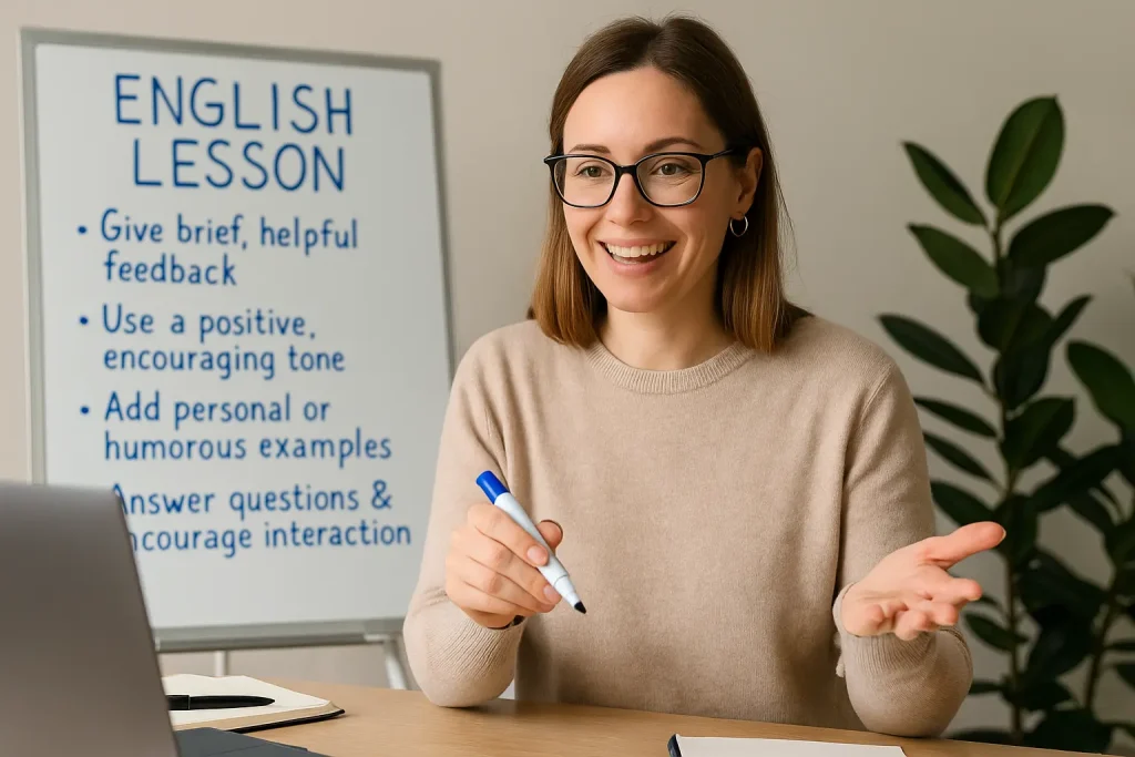 بررسی اثر بخشی بازخورد الکترونیکی در یادگیری آنلاین زبان انگلیسی