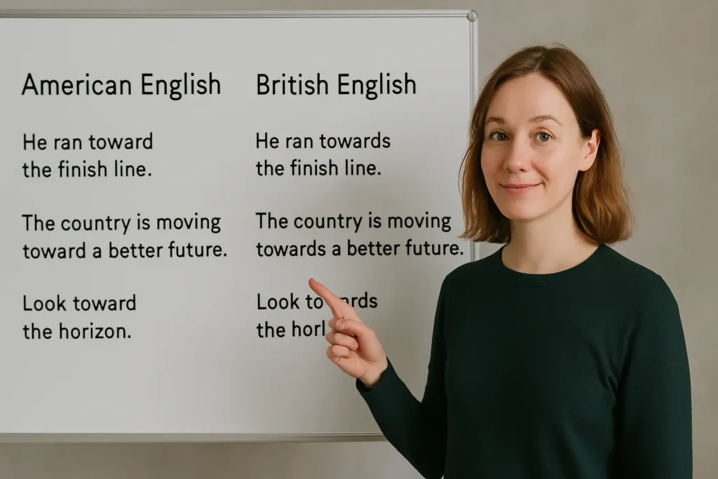 تفاوت Toward و Towards چیه ؟