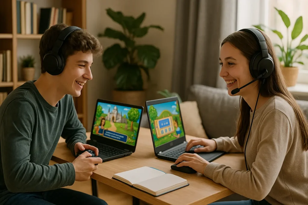 یادگیری زبان انگلیسی از طریق بازی‌ های دیجیتال