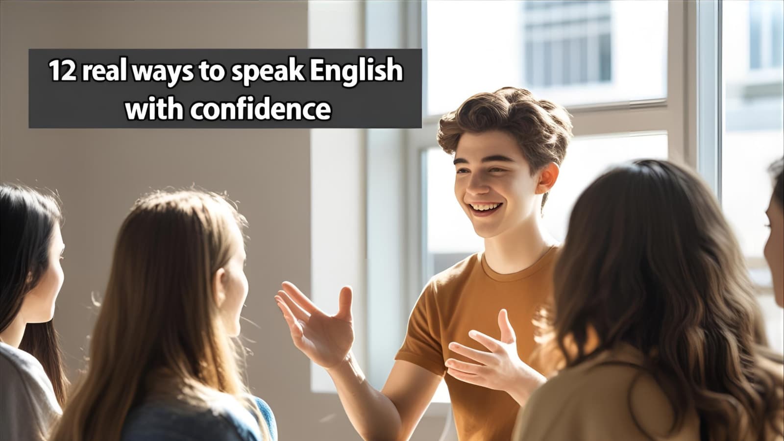 ۱۲ راه‌حل واقعی برای افزایش اعتمادبه‌نفس در مکالمه‌ی زبان انگلیسی