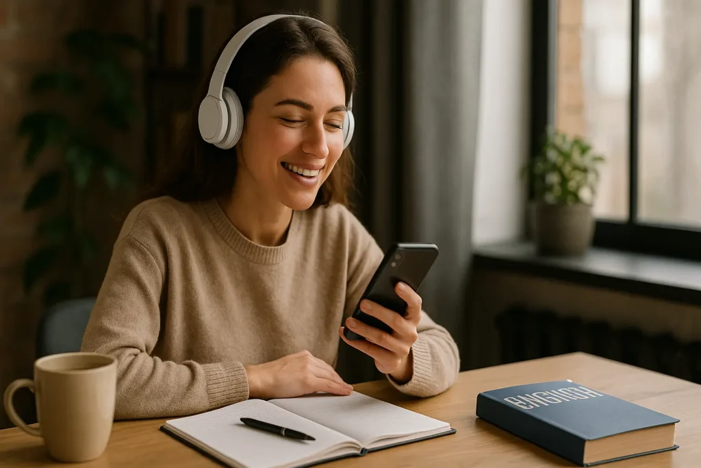 استفاده از پادکست ‌ها برای یادگیری زبان انگلیسی یکی از روش ‌های کارآمد ، جذاب و موثر است که در سال ‌های اخیر توجه بسیاری از زبان ‌آموزان را به خود جلب کرده است .