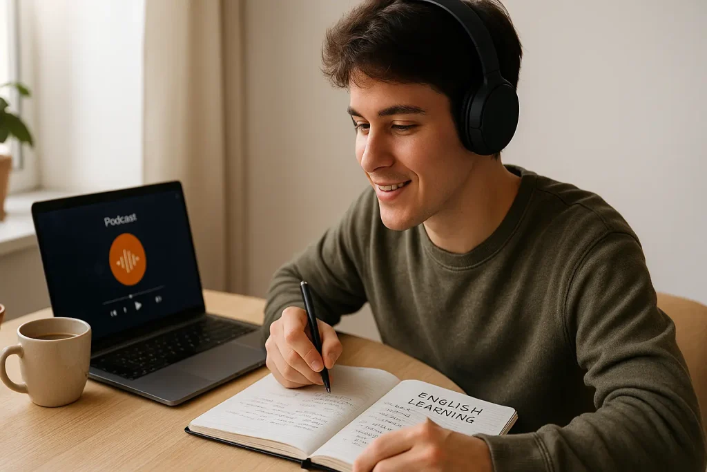 چطور از پادکست ها برای یادگیری زبان انگلیسی استفاده کنیم ؟