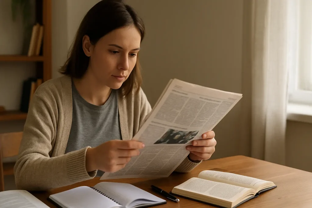 چرا خواندن اخبار بهترین تمرین روزانه برای تقویت نوشتن است ؟