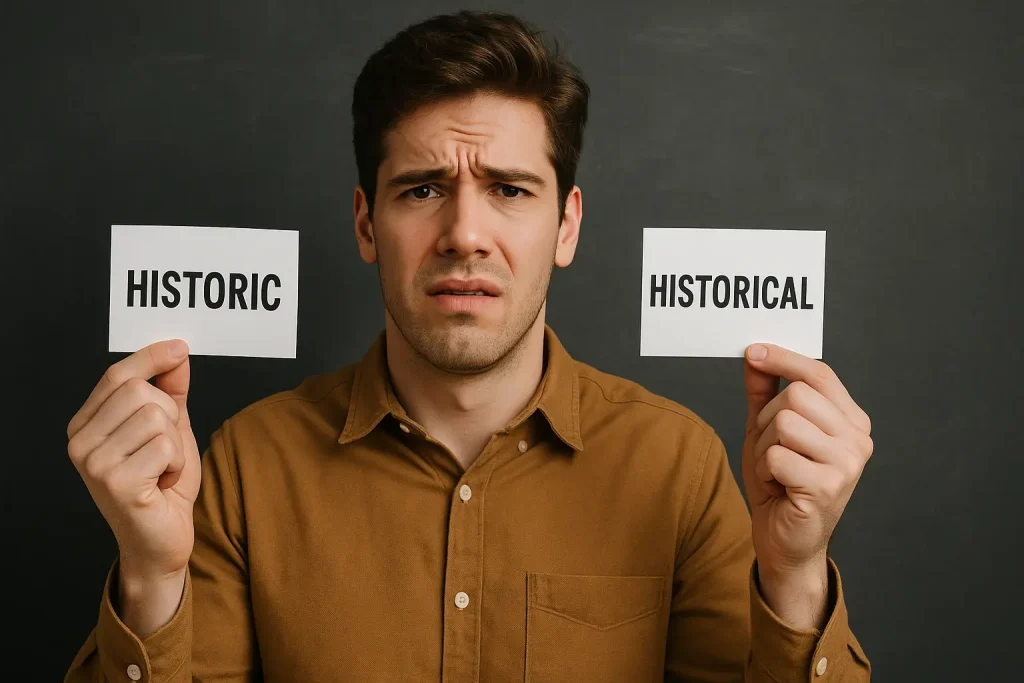 فرق Historic و Historical بالاخره اینجاست !