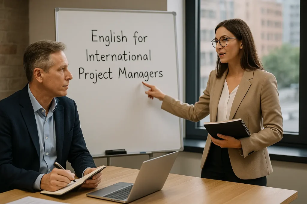 آموزش زبان انگلیسی برای مدیران پروژه بین ‌المللی