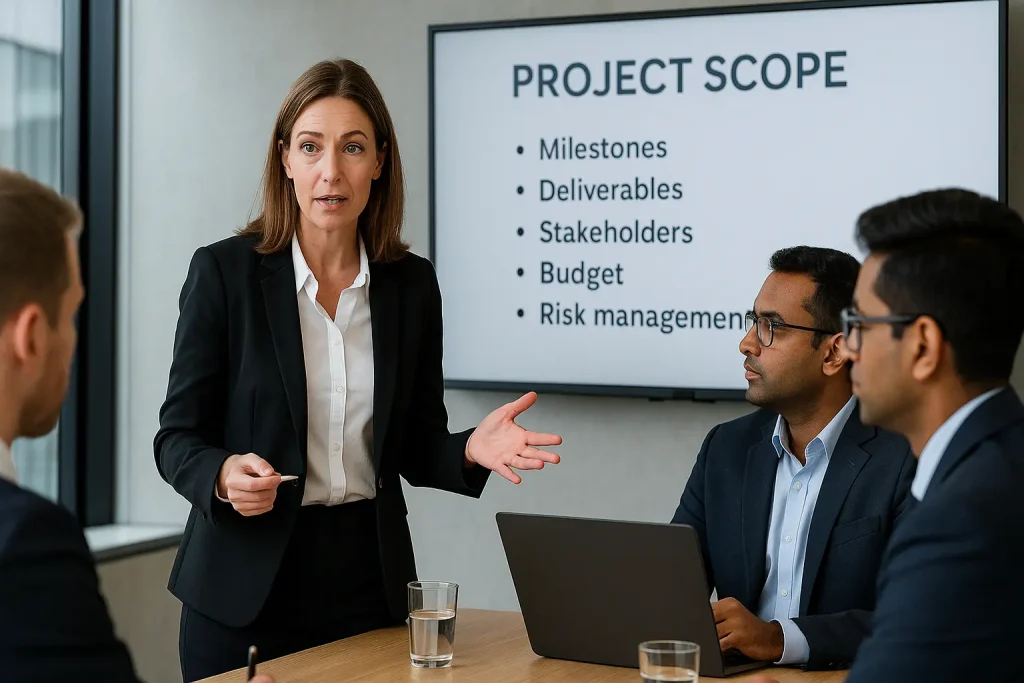 آموزش زبان انگلیسی برای مدیران پروژه بین ‌المللی