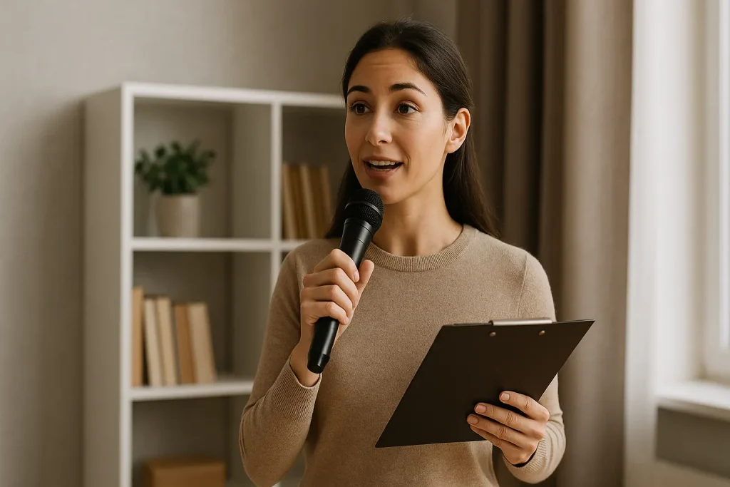 آموزش زبان انگلیسی برای سخنرانی‌ های عمومی (Public Speaking)