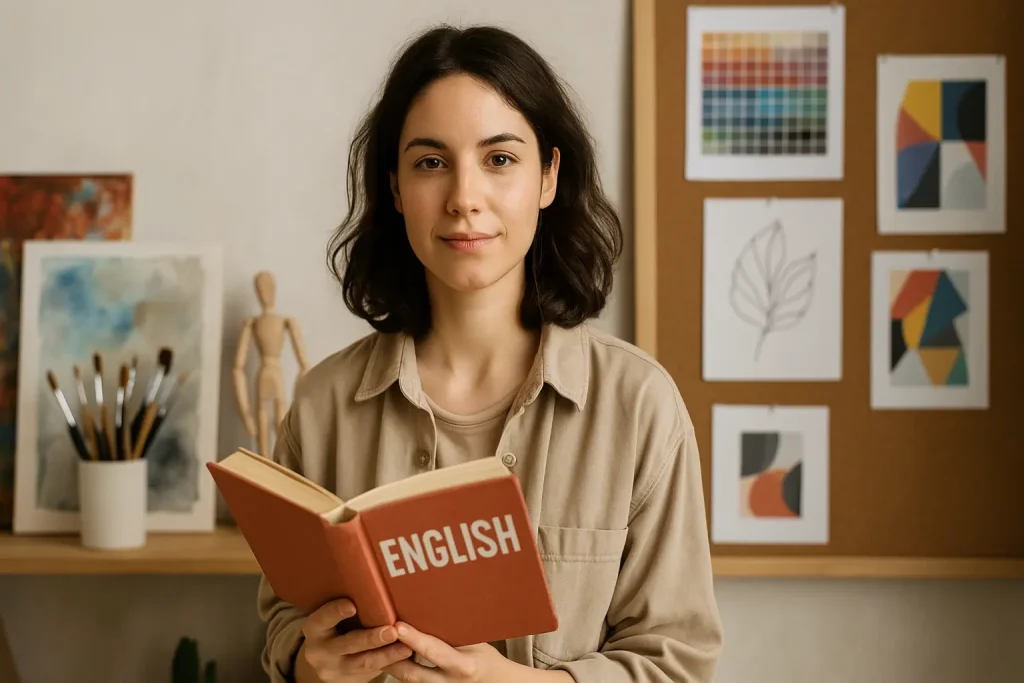 آموزش زبان انگلیسی برای رشته هنر و طراحی