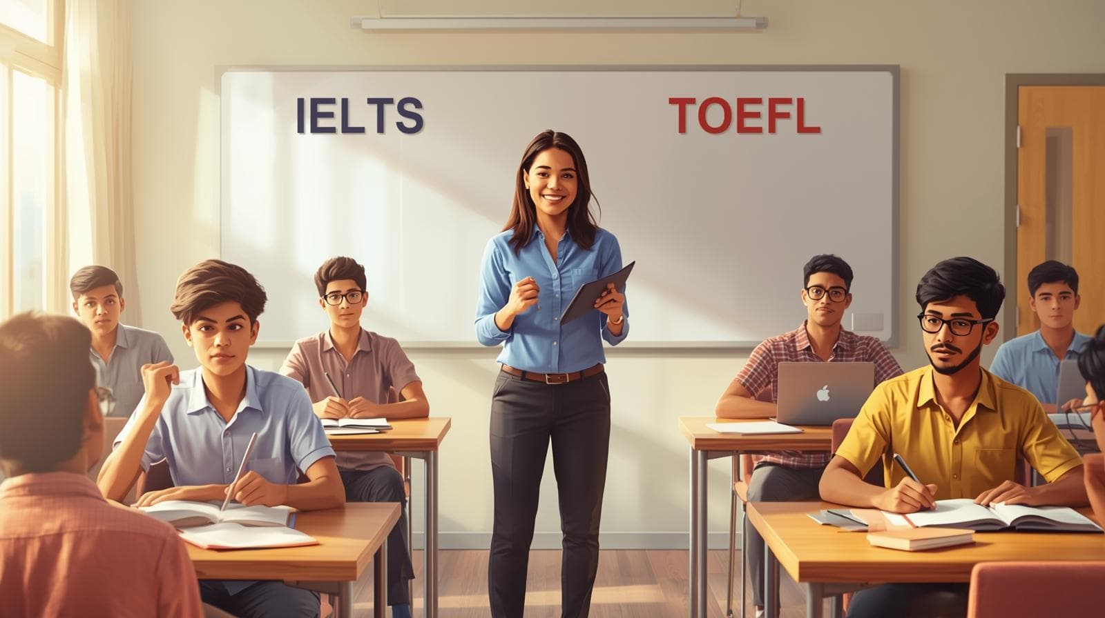 آموزش زبان انگلیسی برای معلمان آیلتس و تافل