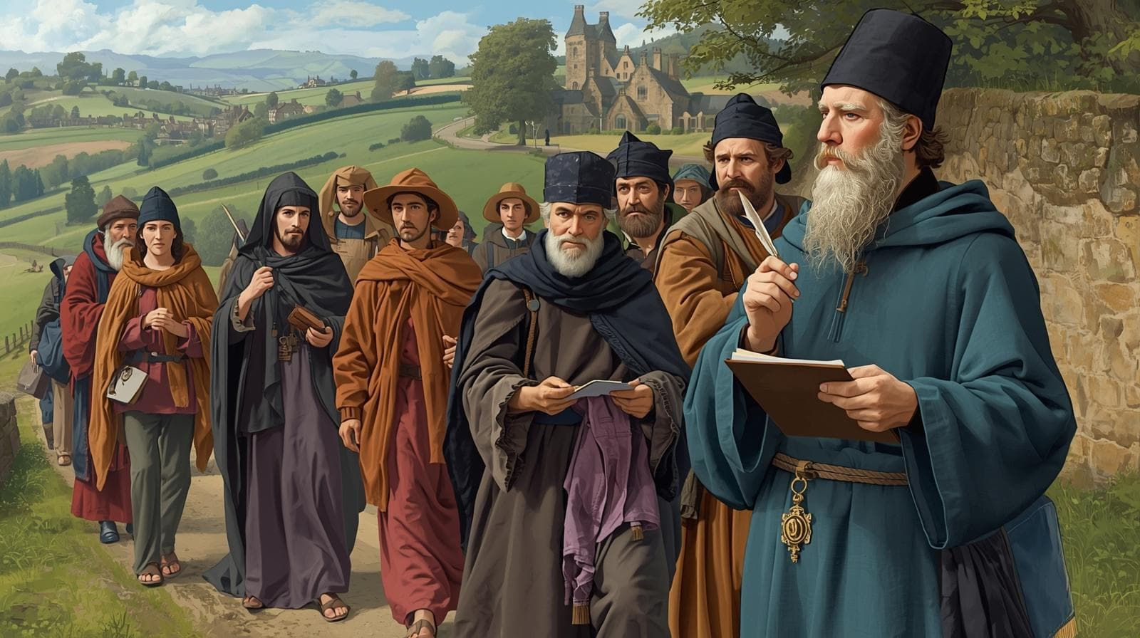 بیوگرافی جفری چاوسر ؛ پدر زبان انگلیسی مدرن