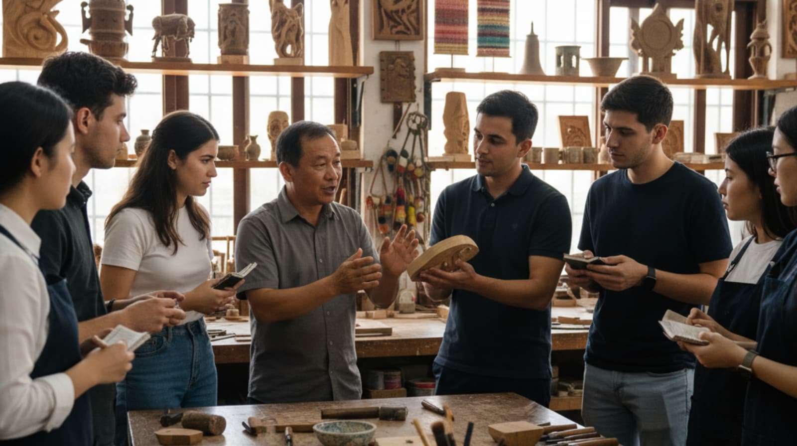 آموزش زبان انگلیسی برای صنایع دستی و هنرهای سنتی