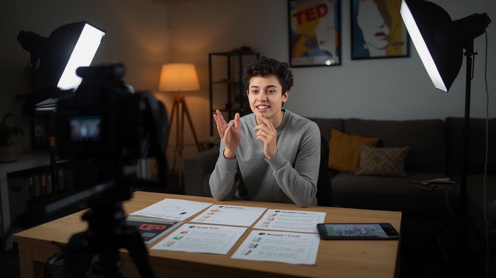 آموزش زبان انگلیسی برای مهارت‌های سخنرانی TED