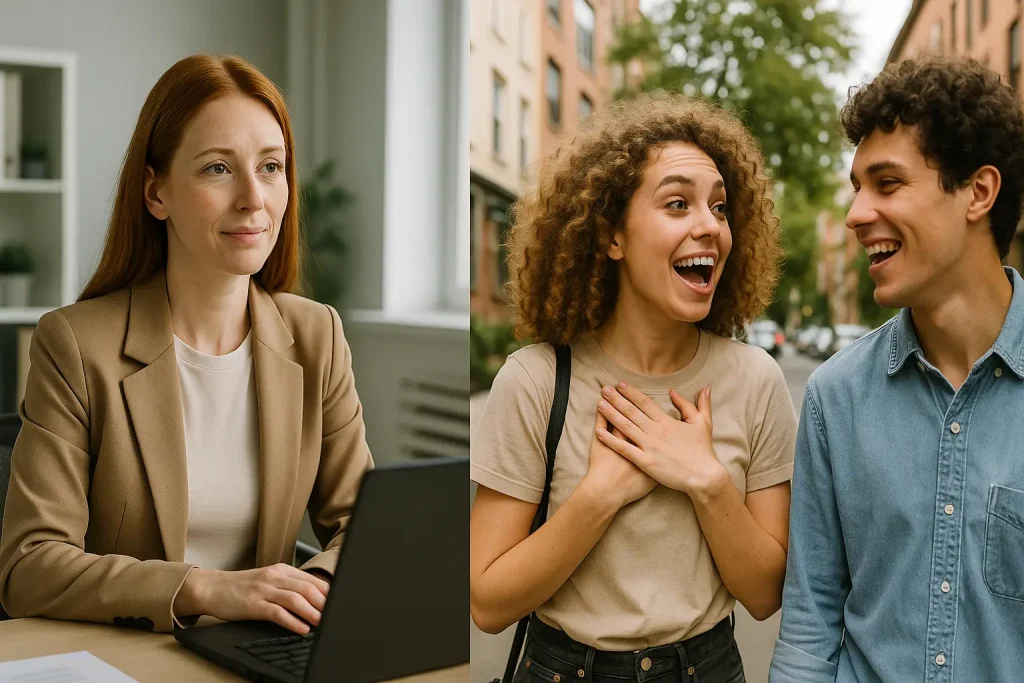 تفاوت look forward to و be excited about