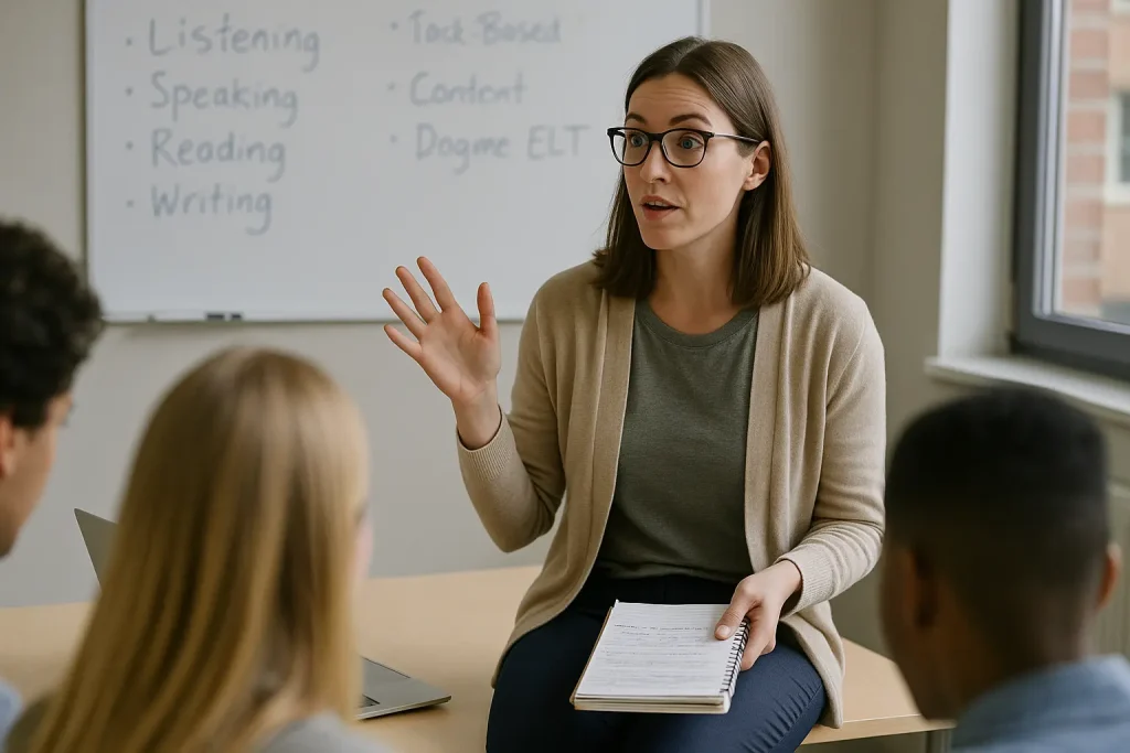آموزش زبان انگلیسی برای تدریس به غیرانگلیسی ‌زبانان (TESOL)