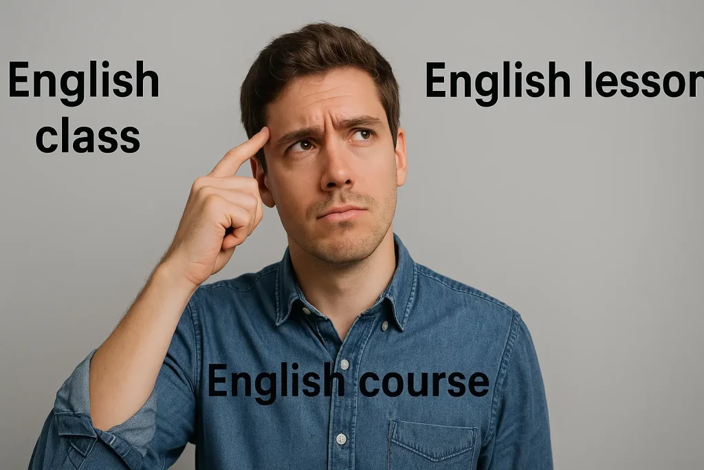 تفاوت بین Class _ Course و Lesson در آموزش زبان انگلیسی