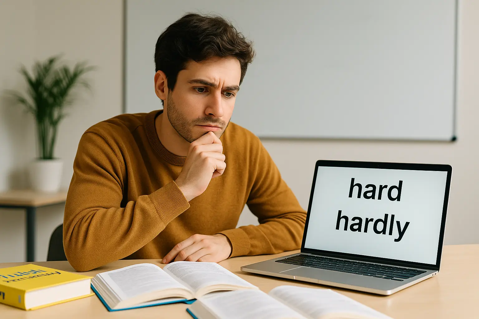 تفاوت Hard و Hardly در آموزش زبان انگلیسی