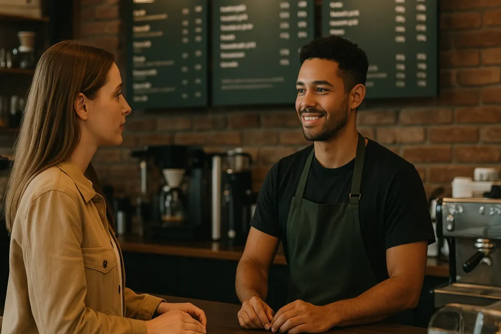 اصطلاحات انگلیسی در کافی ‌شاپ ‌های زنجیره‌ ای مثل استارباکس